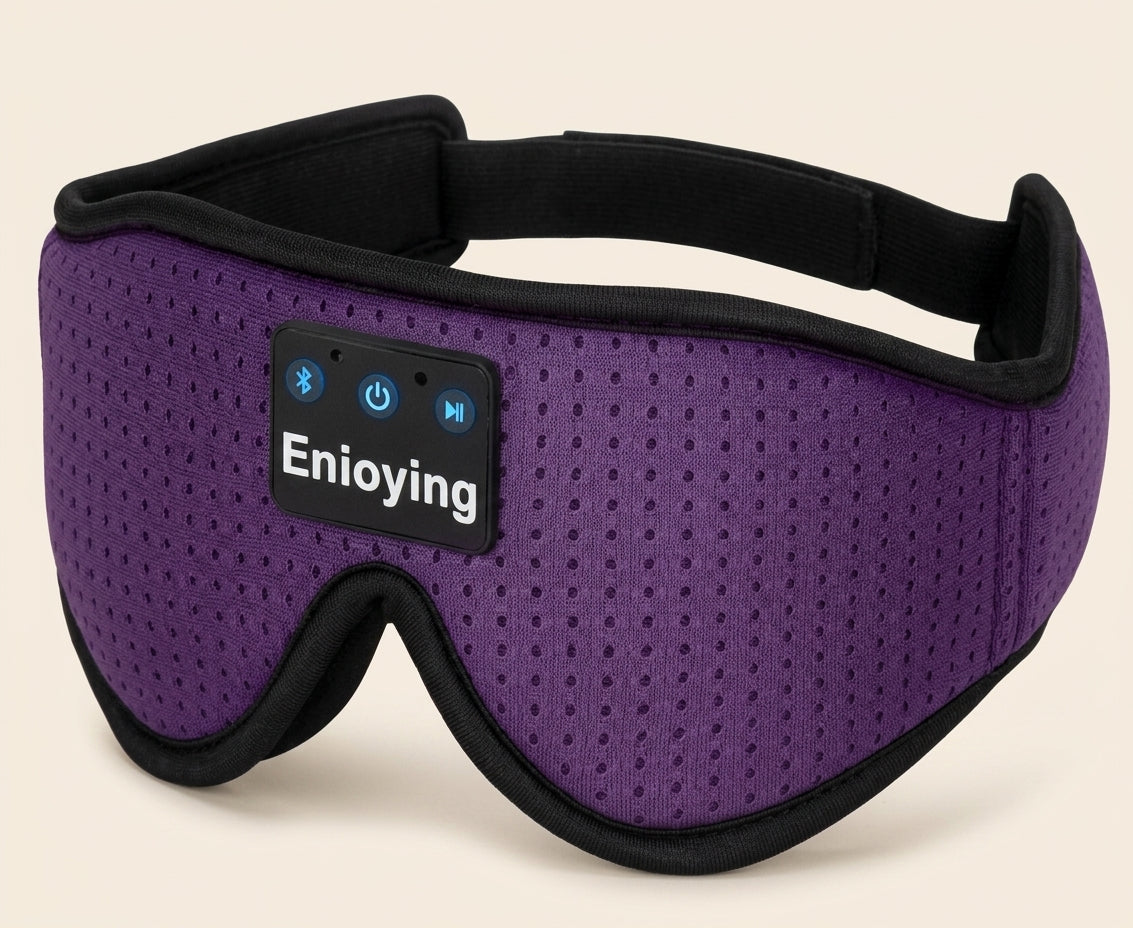 Antifaz Bluetooth SomniaRing color Purple