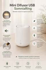 Características del Mini Difusor USB SomniaRing