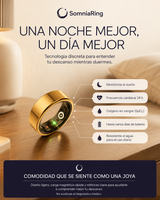 Beneficios del Anillo Inteligente SomniaRing: sueño, frecuencia cardiaca, oxígeno en sangre
