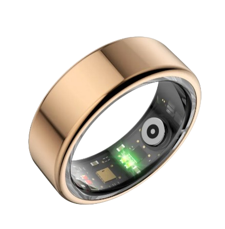 Anillo Inteligente SomniaRing sobre mesita de noche